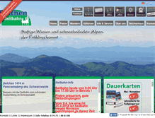 Tablet Screenshot of belchen-seilbahn.de
